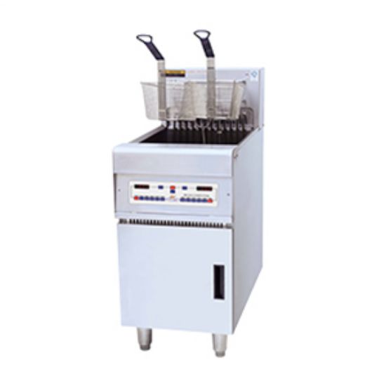 Picture of Fat Chef Single Tank 2 Basket Electric Chip Fryer