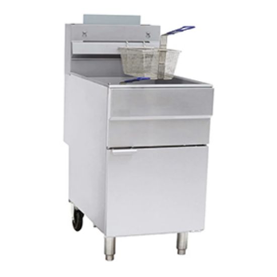 Picture of Fat Chef Gas Single Tank Chip Fryer 