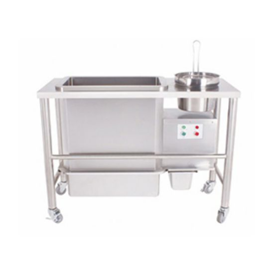 Picture of Small Motorised Breading Table With Stainless Steel Container