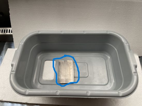 Picture of Breading Table plastic and Stainless steel Container Stainless Steel Hole Lid