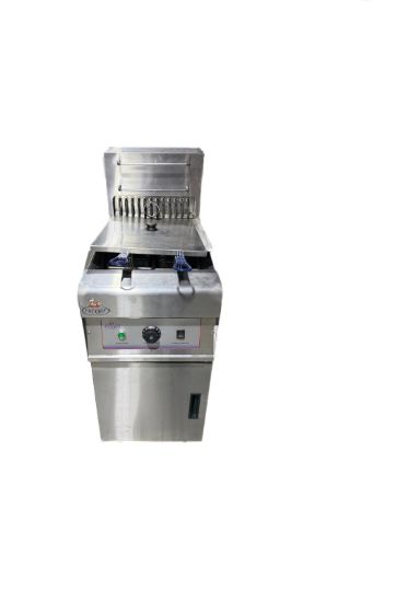 Picture of Fat Chef Electric Single Tank 2 Basket Chip Fryer 