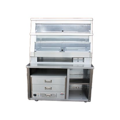 Picture of New HCW3 Chicken Display with Table only No Bunwarmer included
